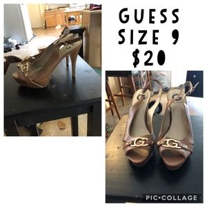 Brown Guess Heels
